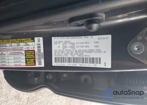 2020 Toyota Tacoma Sr из США, поврежденный, VIN 5TFAX5GN6LX167036